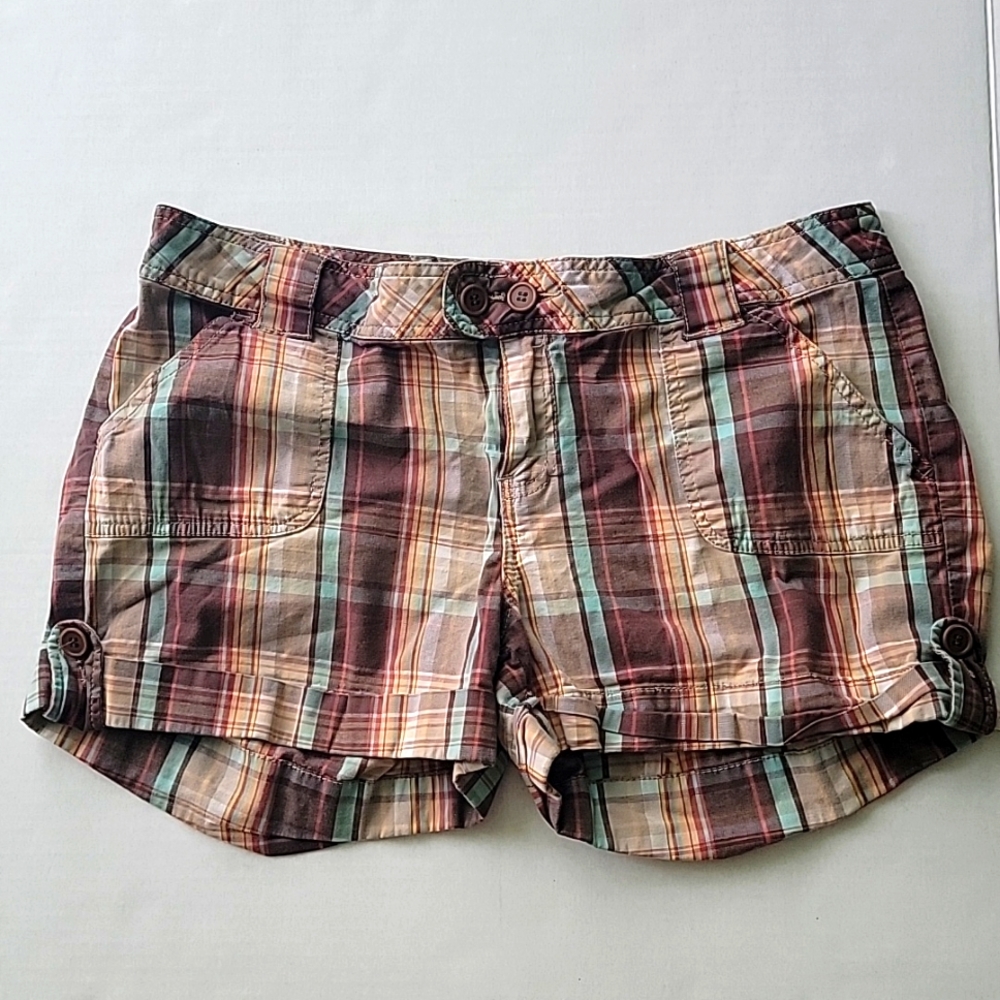 American Rag Size 13 Shorts Plaid pockets - Picture 1 of 7